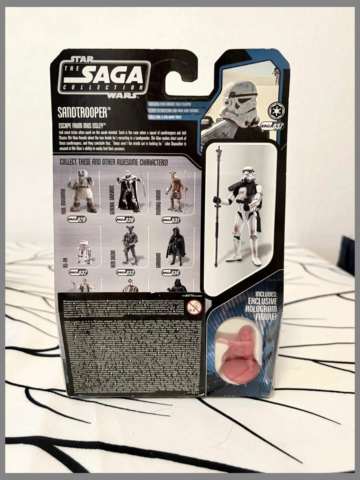 Star Wars La colección de la saga Sandtrooper SAGA 037 Hasbro MOC – photo 2